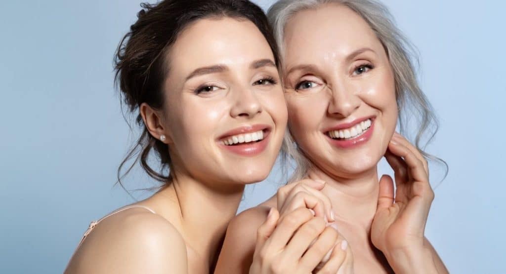 happy mother and daughter after Dermal Filler treatment